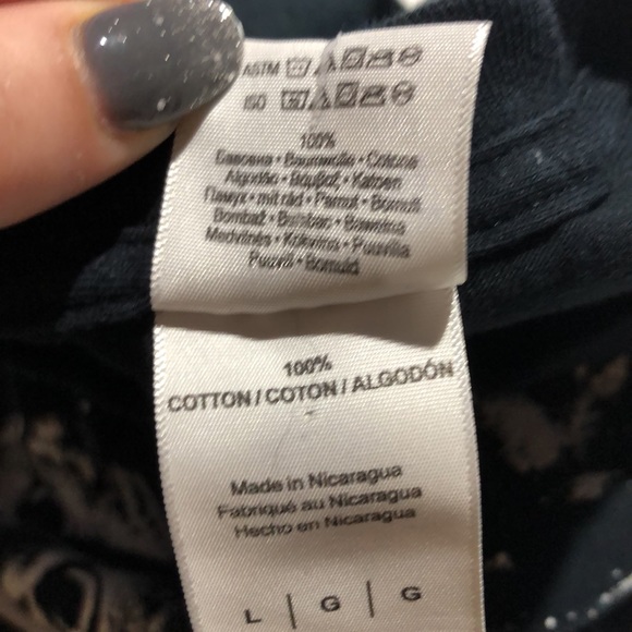 Gildan black cat and moon tee size large - Picture 10 of 10